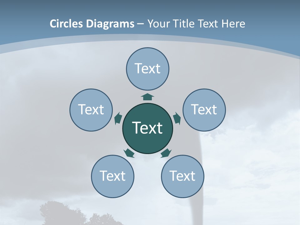 Fast Tornadoes PowerPoint Template