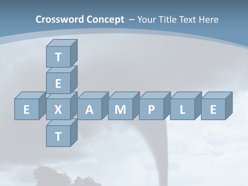 Fast Tornadoes PowerPoint Template