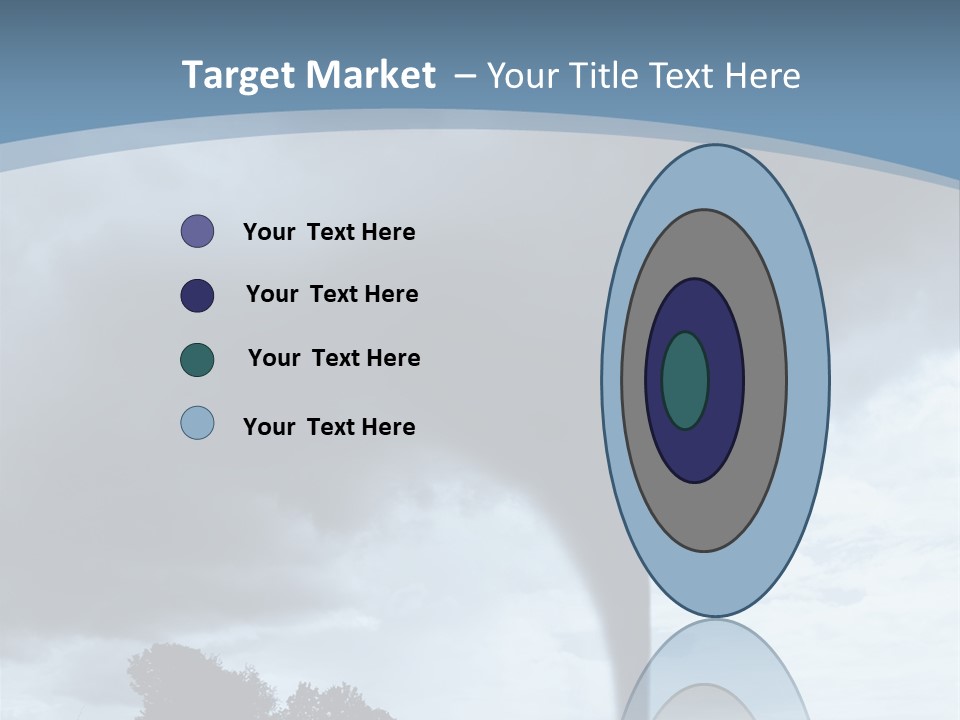 Fast Tornadoes PowerPoint Template