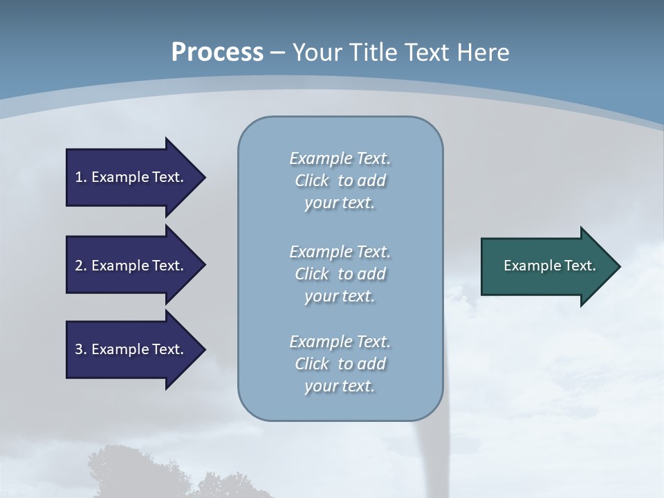 Fast Tornadoes PowerPoint Template
