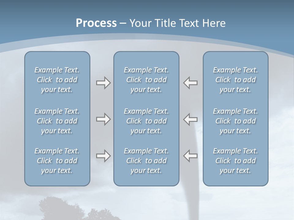 Fast Tornadoes PowerPoint Template