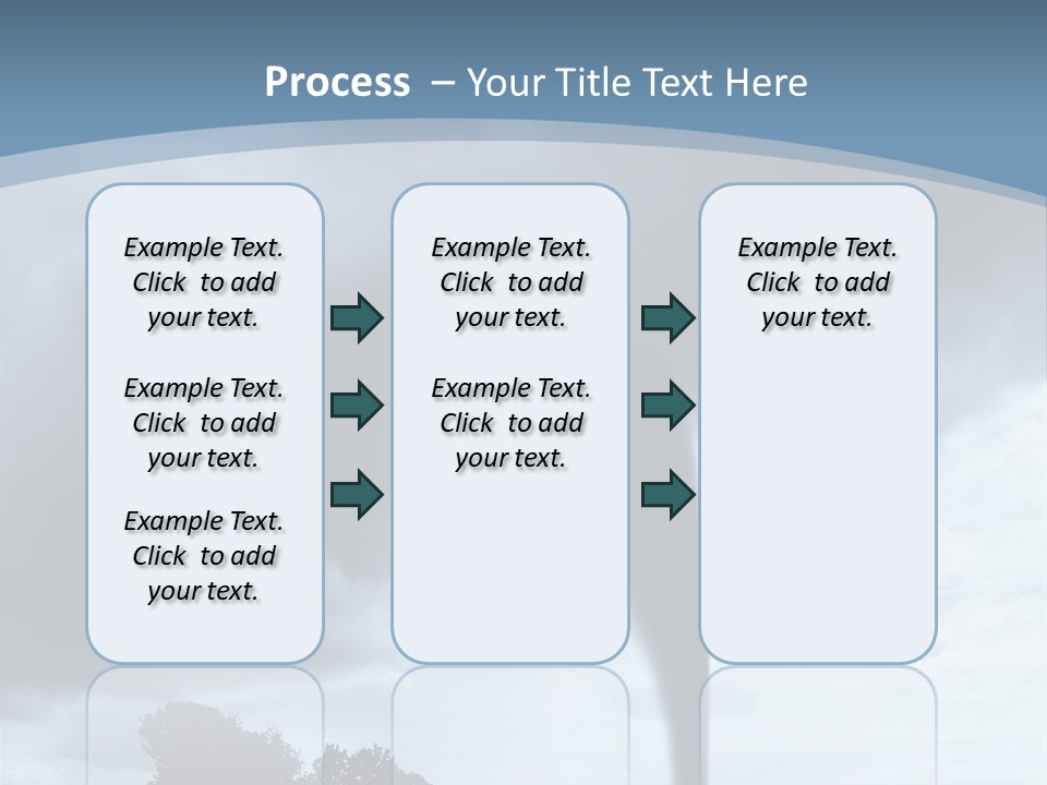 Fast Tornadoes PowerPoint Template