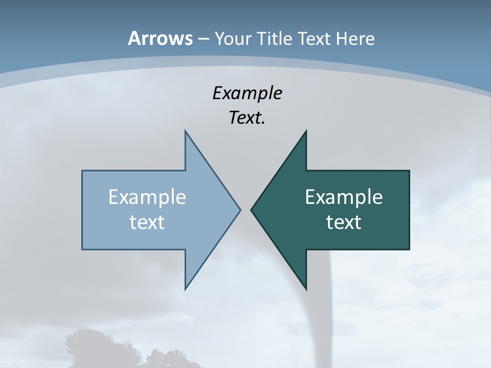 Fast Tornadoes PowerPoint Template
