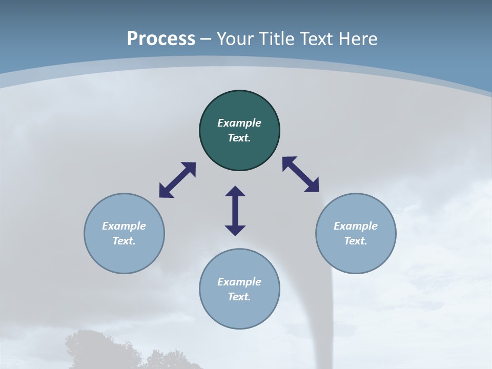 Fast Tornadoes PowerPoint Template