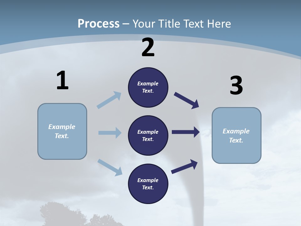 Fast Tornadoes PowerPoint Template