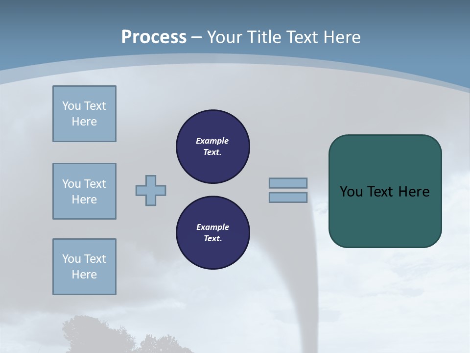 Fast Tornadoes PowerPoint Template