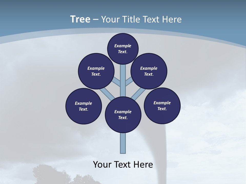 Fast Tornadoes PowerPoint Template