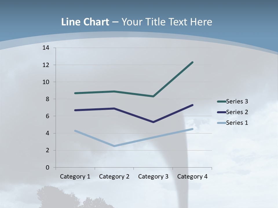 Fast Tornadoes PowerPoint Template