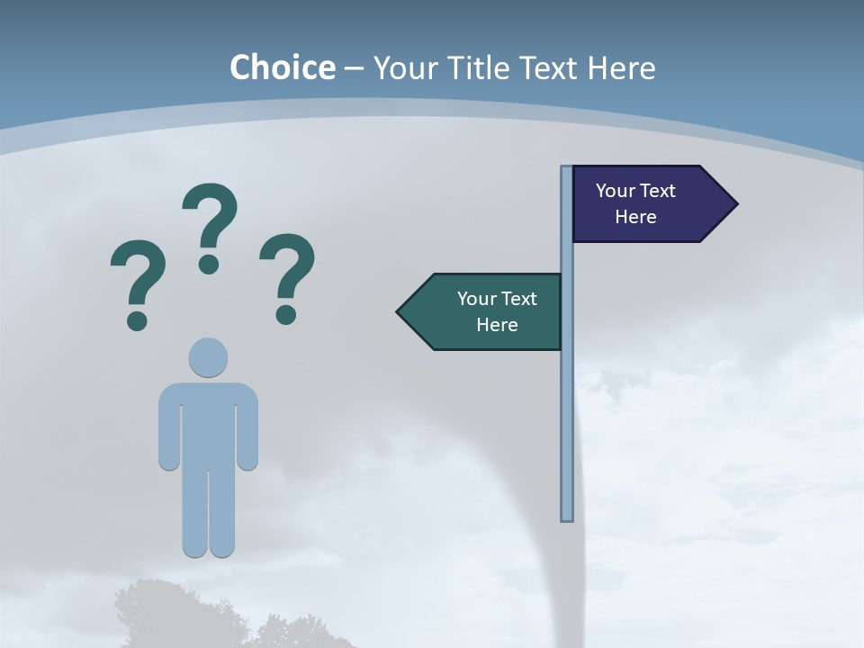 Fast Tornadoes PowerPoint Template