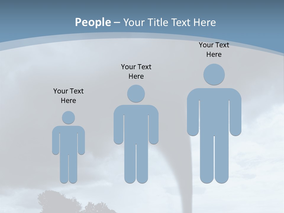 Fast Tornadoes PowerPoint Template