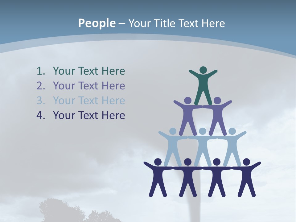 Fast Tornadoes PowerPoint Template