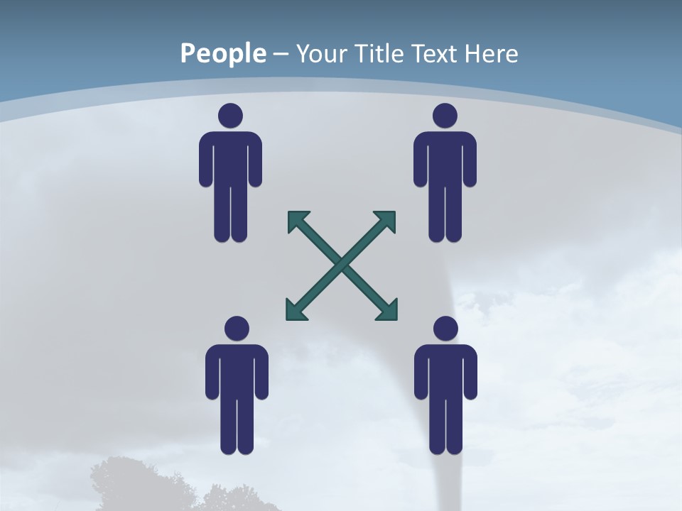 Fast Tornadoes PowerPoint Template