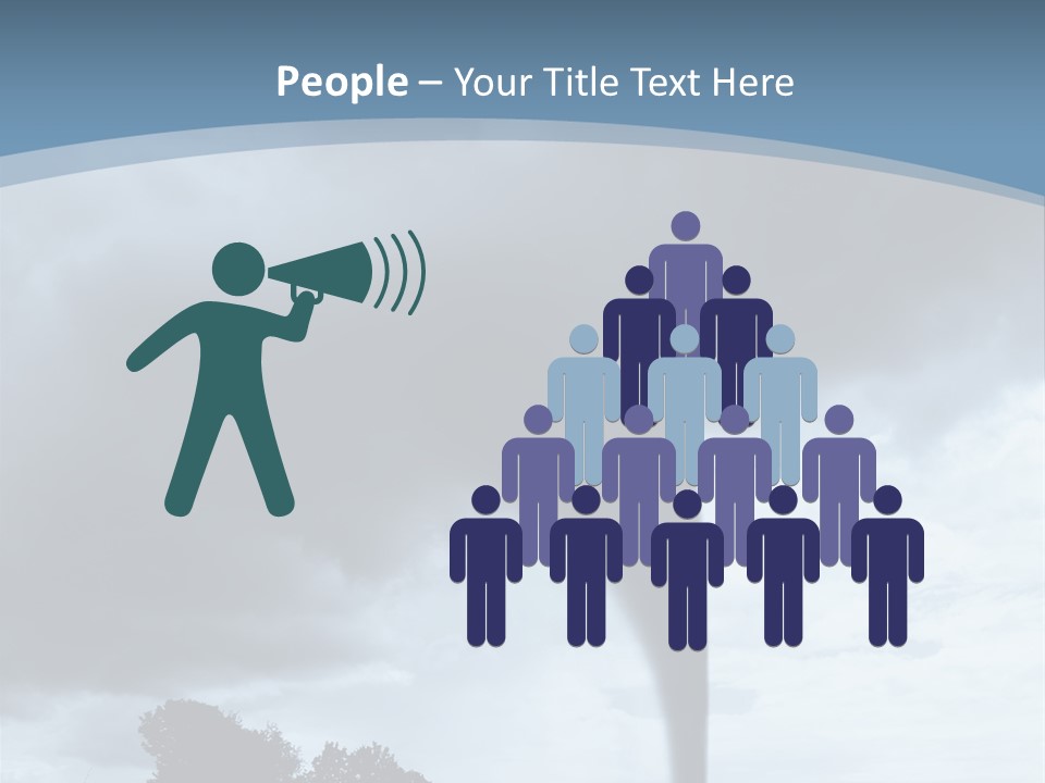 Fast Tornadoes PowerPoint Template