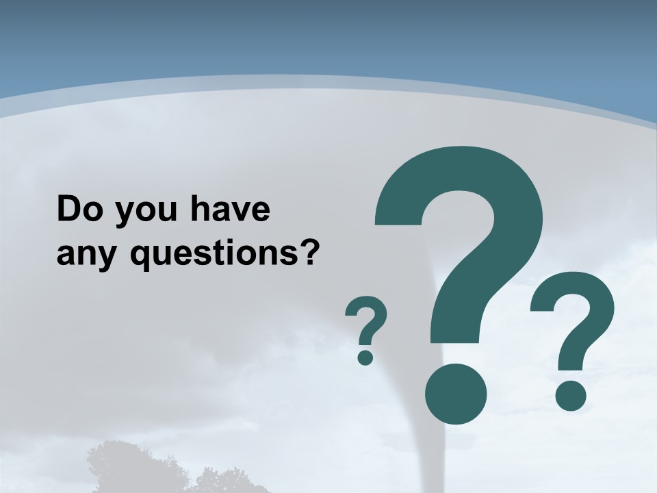 Fast Tornadoes PowerPoint Template