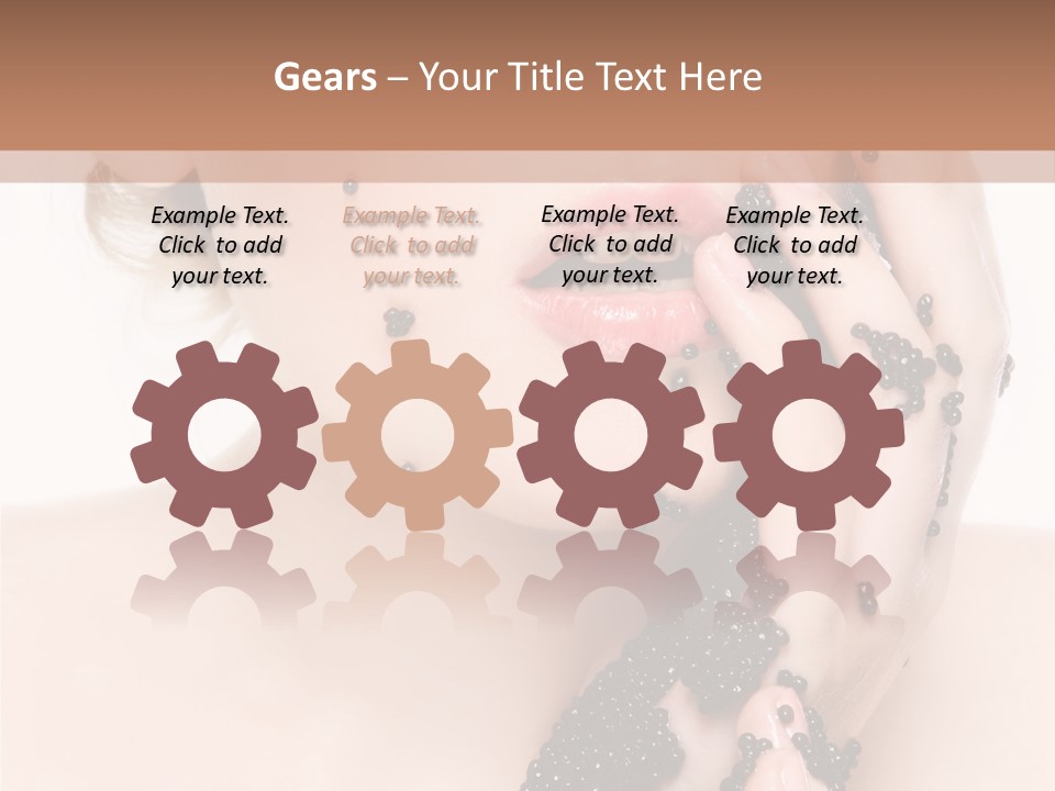 Caviar Makeup PowerPoint Template