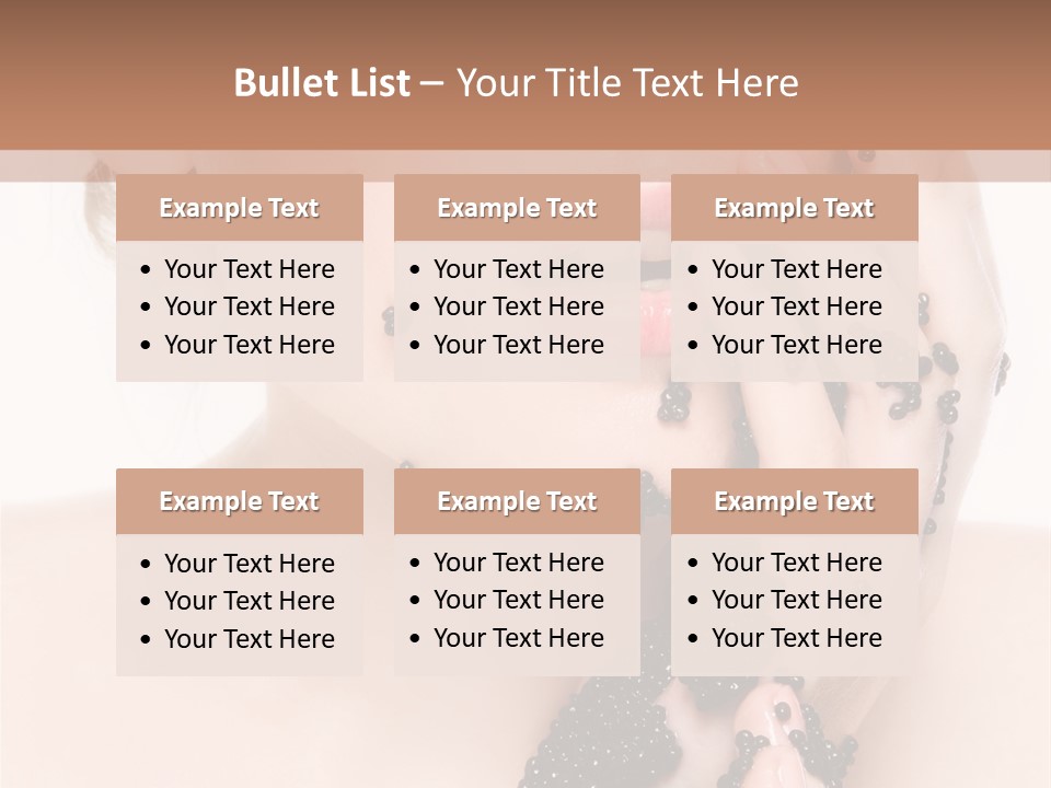 Caviar Makeup PowerPoint Template