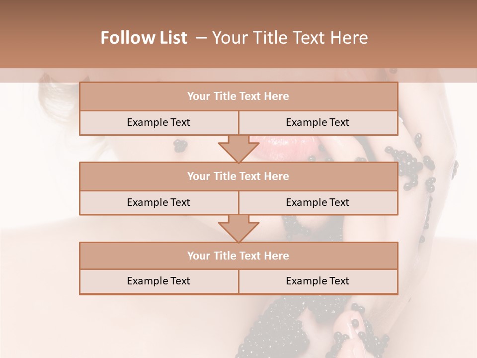 Caviar Makeup PowerPoint Template