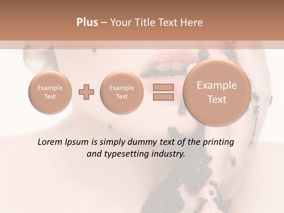 Caviar Makeup PowerPoint Template