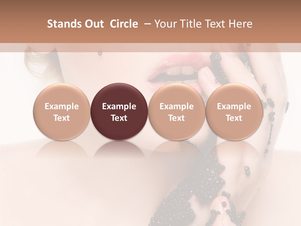 Caviar Makeup PowerPoint Template