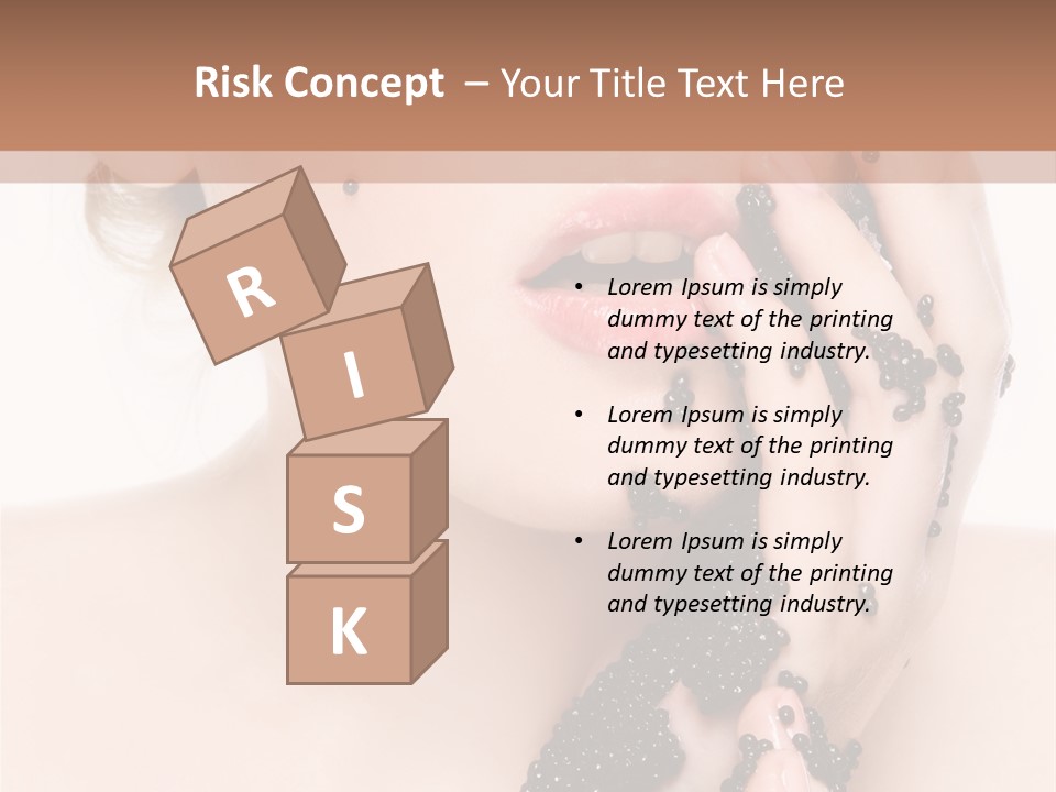 Caviar Makeup PowerPoint Template