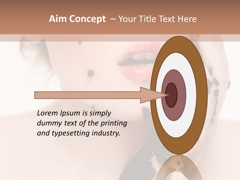 Caviar Makeup PowerPoint Template