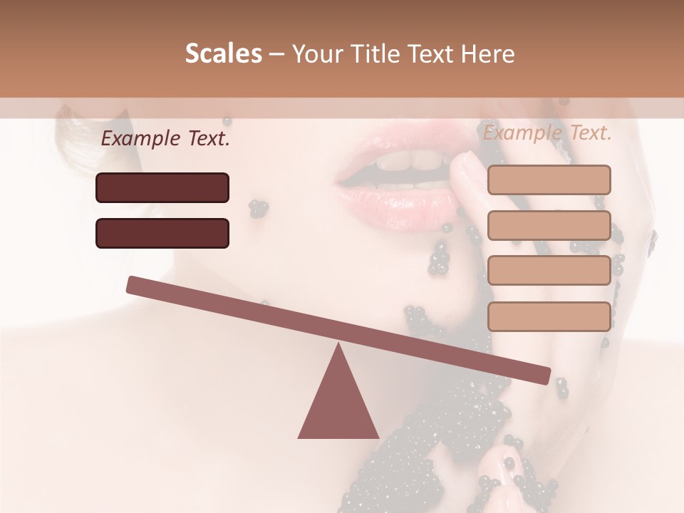 Caviar Makeup PowerPoint Template