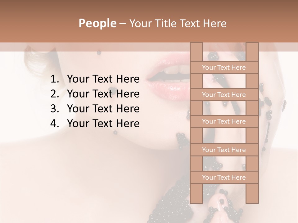 Caviar Makeup PowerPoint Template
