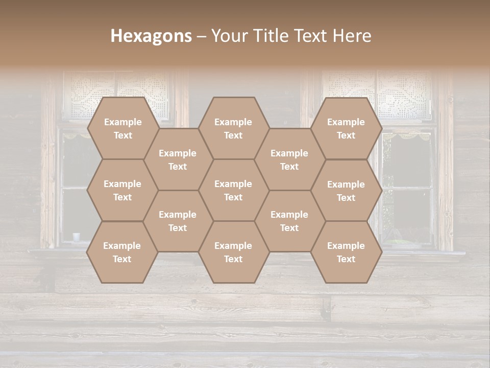 Old Wooden Windows PowerPoint Template