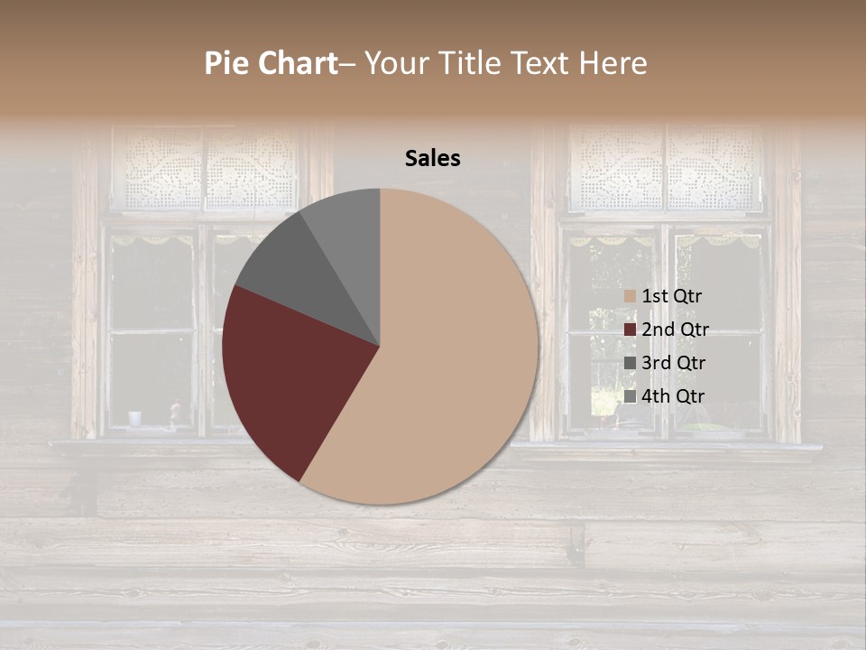 Old Wooden Windows PowerPoint Template