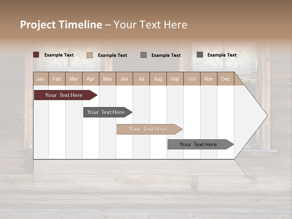 Old Wooden Windows PowerPoint Template