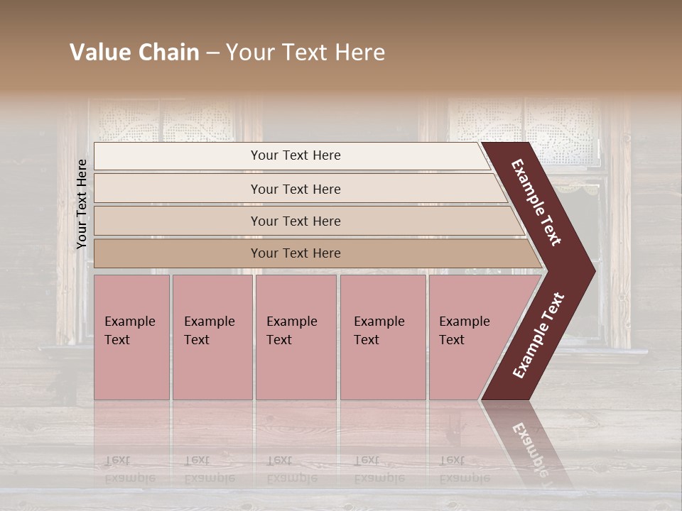 Old Wooden Windows PowerPoint Template