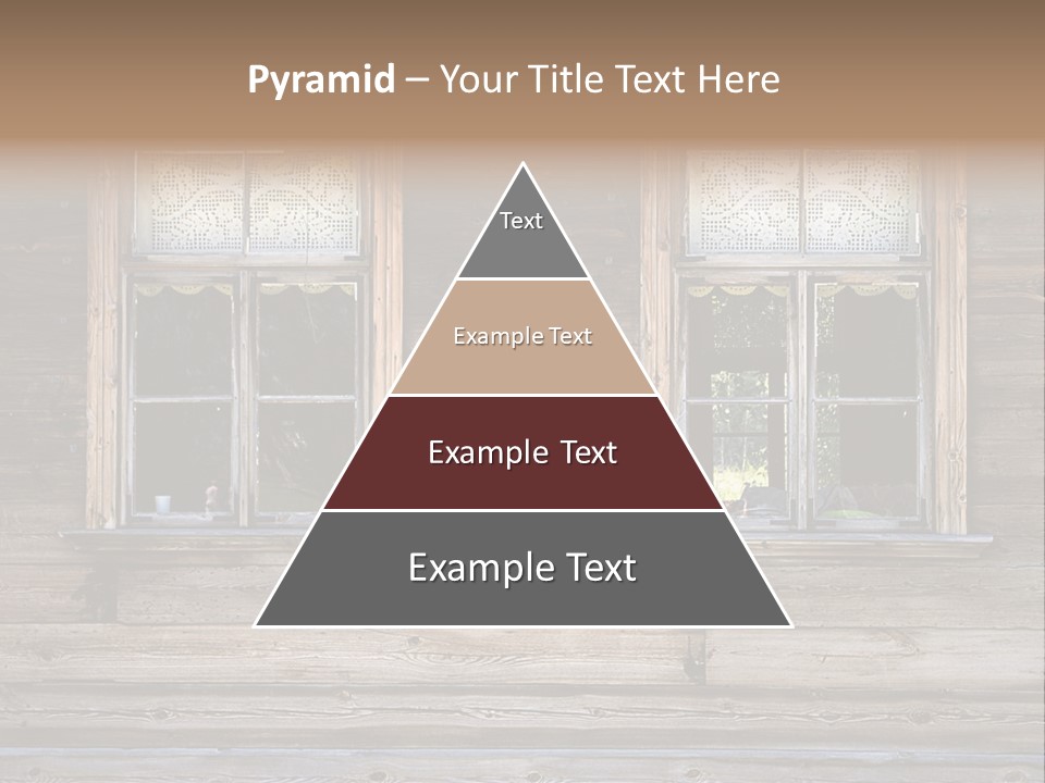 Old Wooden Windows PowerPoint Template