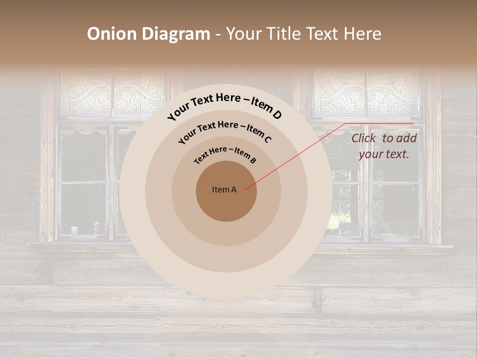 Old Wooden Windows PowerPoint Template