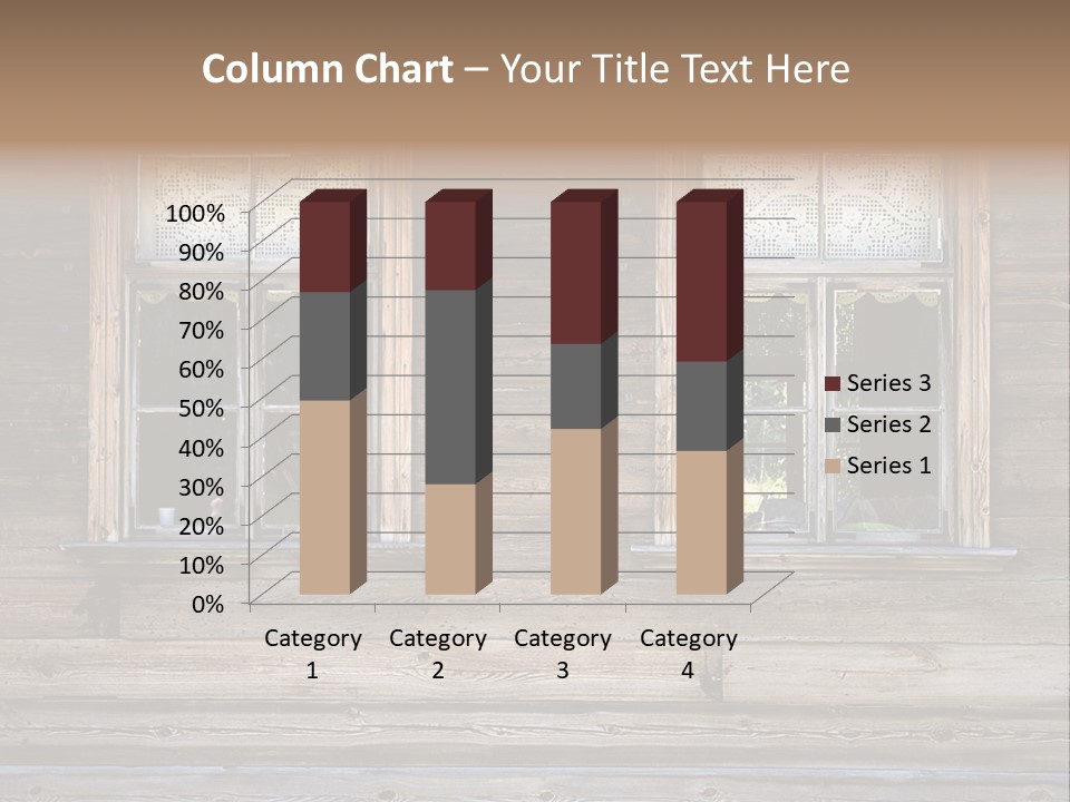 Old Wooden Windows PowerPoint Template