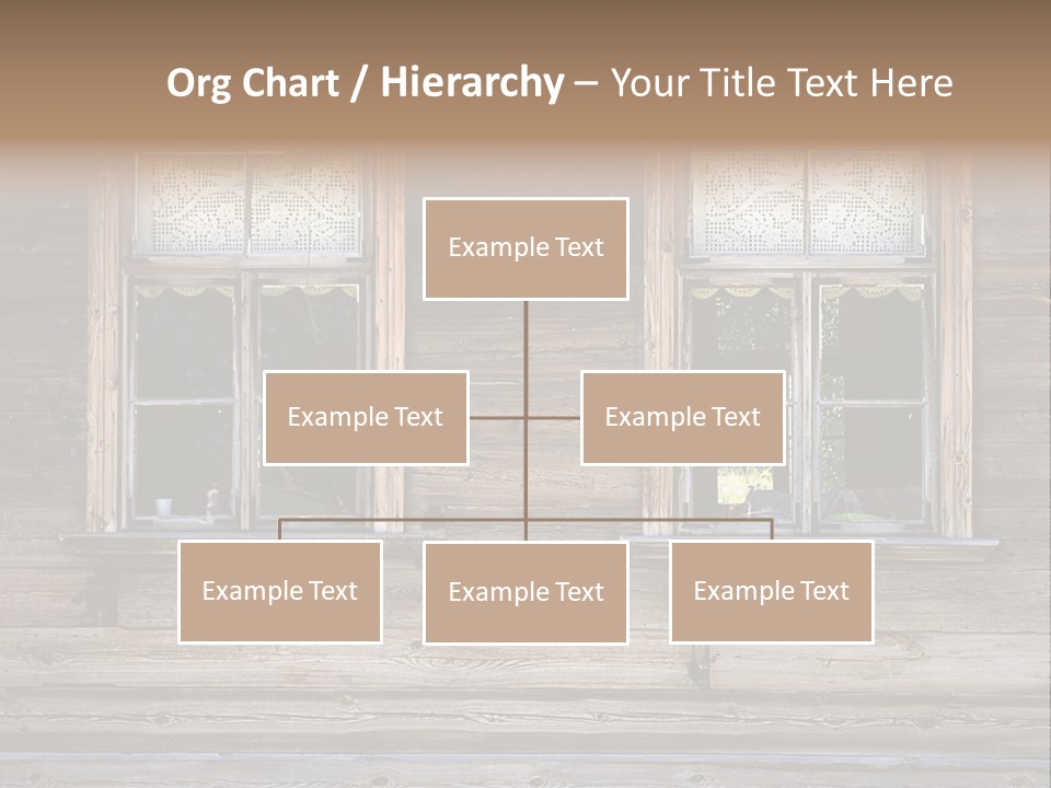 Old Wooden Windows PowerPoint Template
