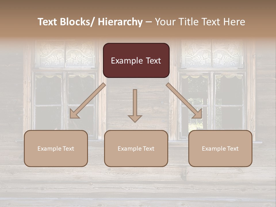 Old Wooden Windows PowerPoint Template
