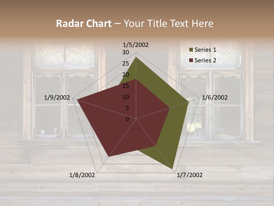 Old Wooden Windows PowerPoint Template