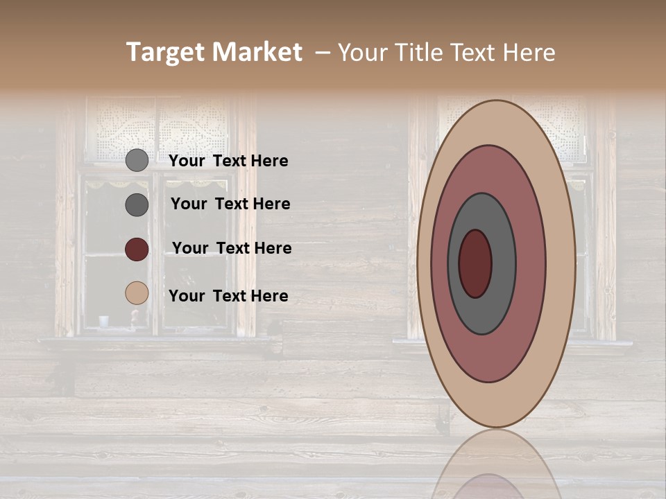 Old Wooden Windows PowerPoint Template