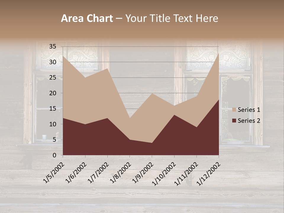 Old Wooden Windows PowerPoint Template