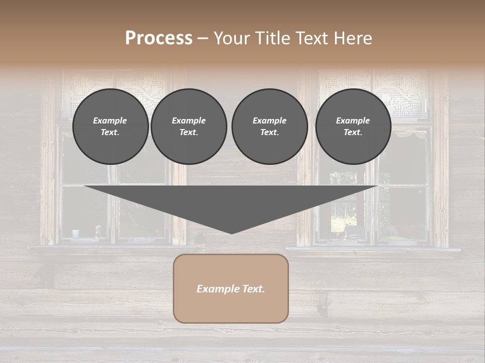 Old Wooden Windows PowerPoint Template