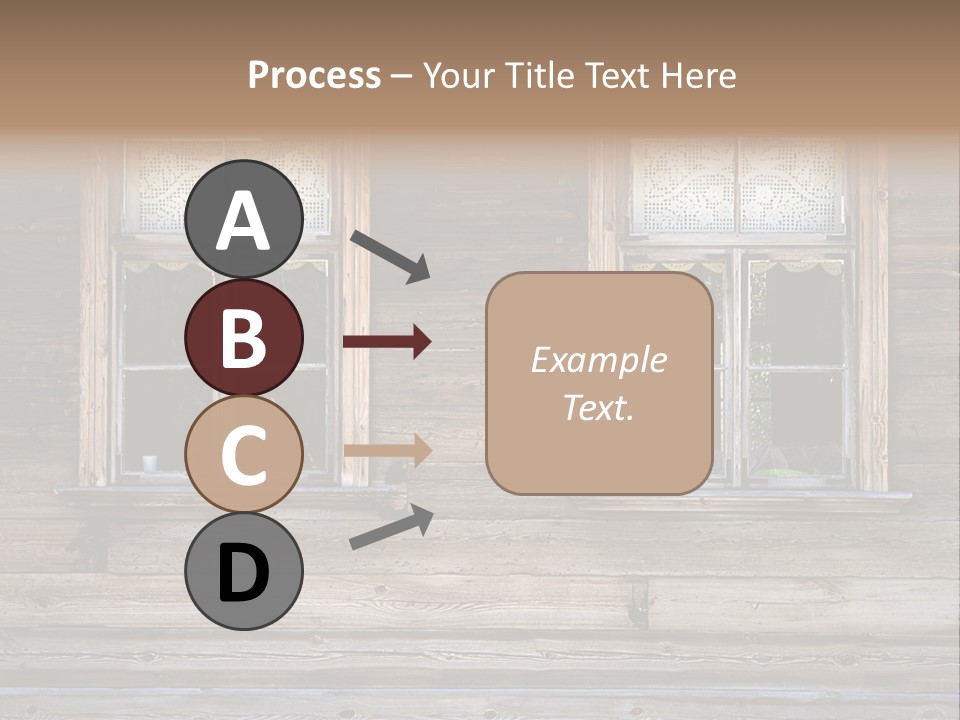 Old Wooden Windows PowerPoint Template