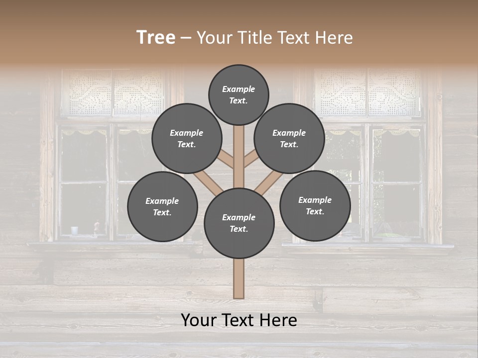 Old Wooden Windows PowerPoint Template