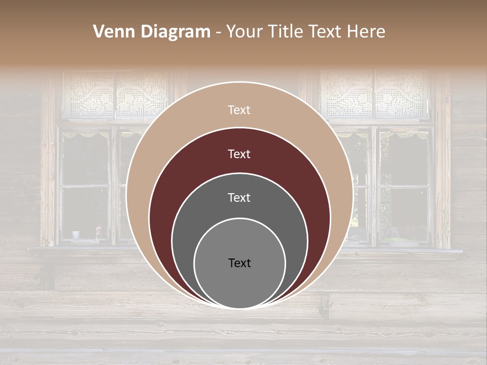 Old Wooden Windows PowerPoint Template