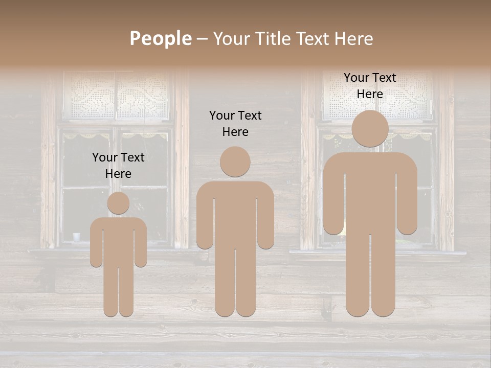 Old Wooden Windows PowerPoint Template