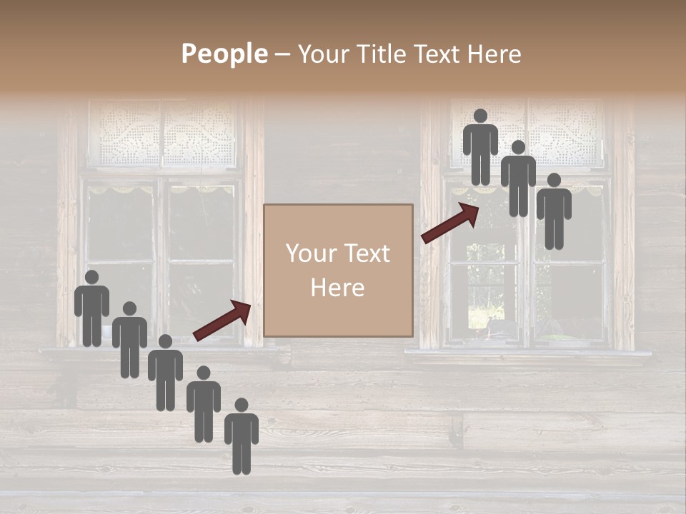 Old Wooden Windows PowerPoint Template