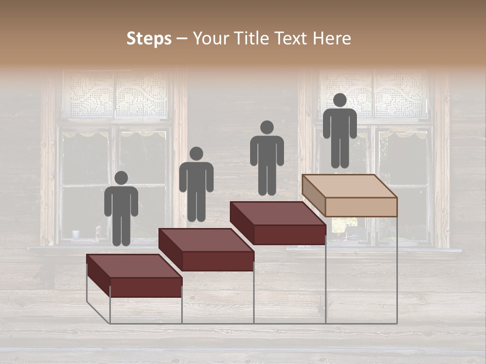 Old Wooden Windows PowerPoint Template