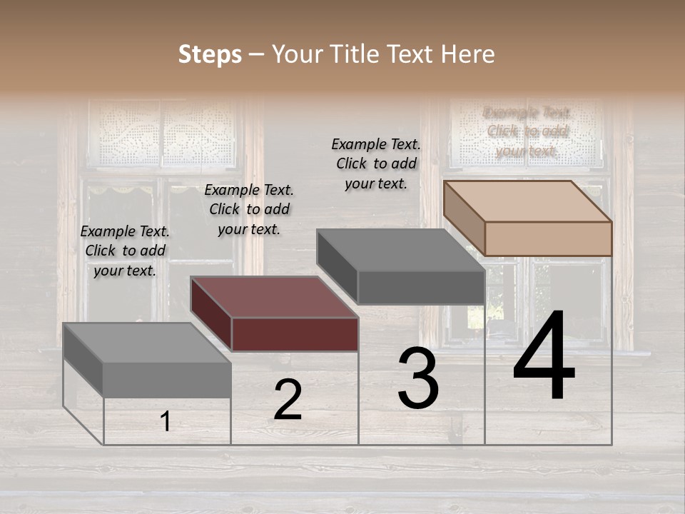 Old Wooden Windows PowerPoint Template