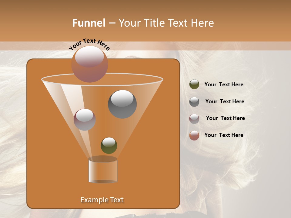 Woman Hair PowerPoint Template