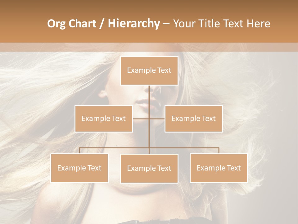 Woman Hair PowerPoint Template