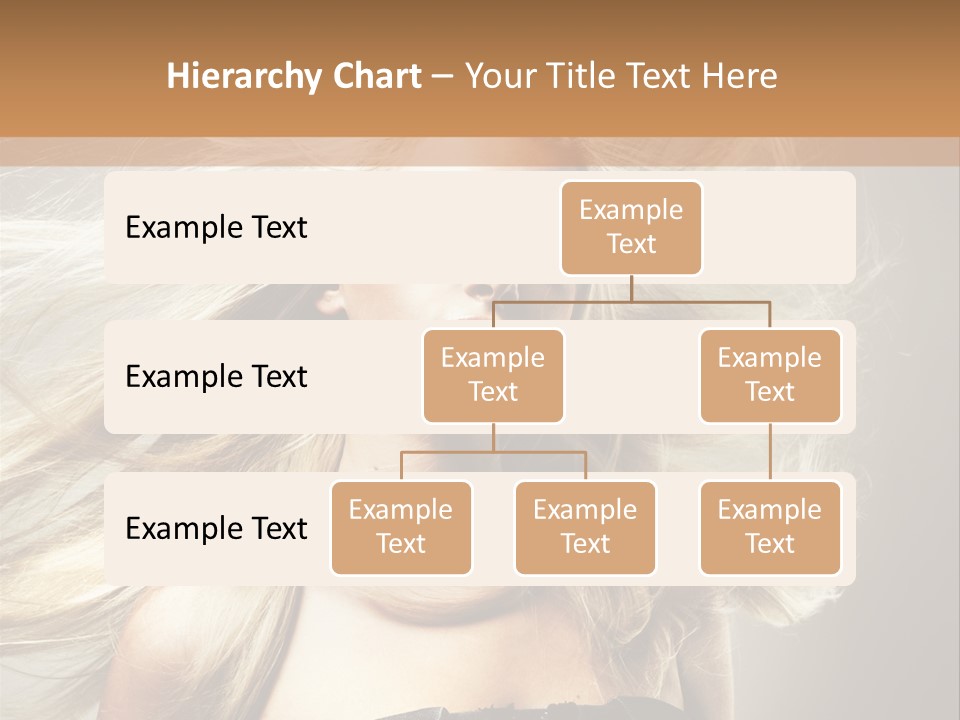 Woman Hair PowerPoint Template